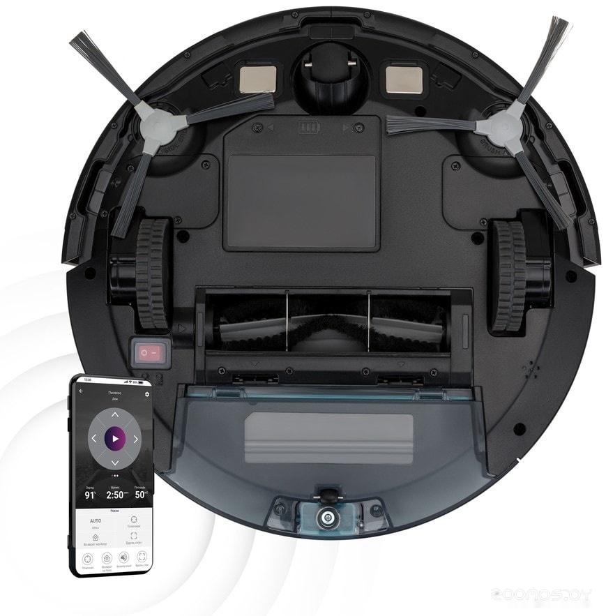 Робот-пылесос Polaris PVCR 3200 IQ Home Aqua (черный), фото 7