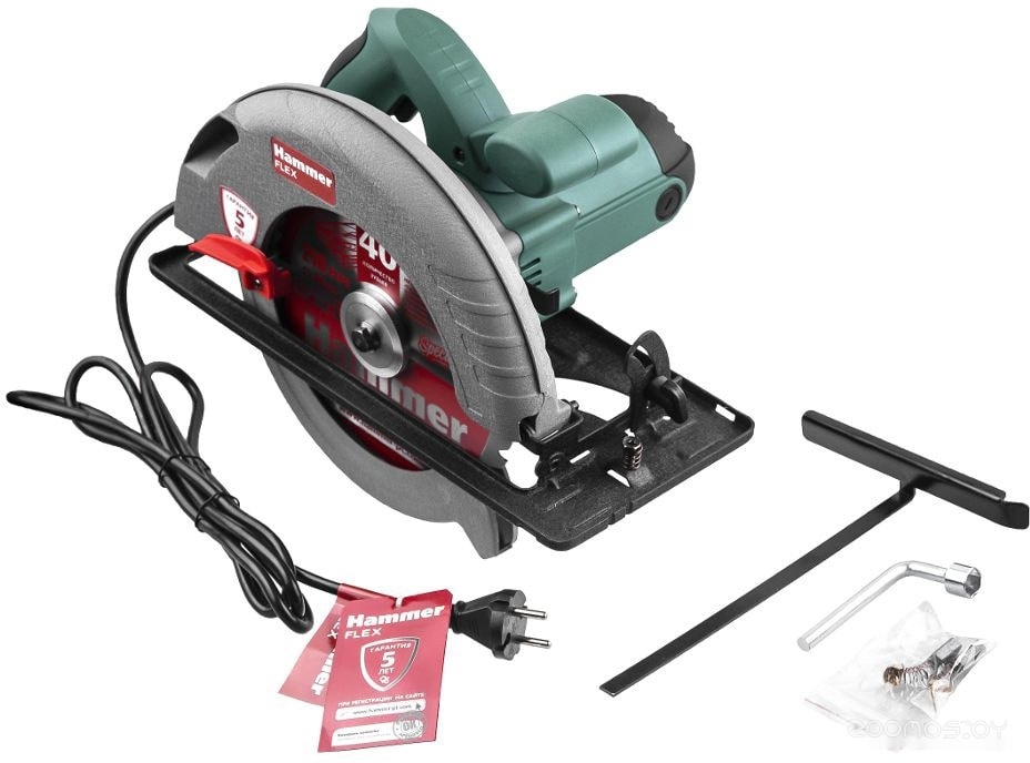 Дисковая (циркулярная) пила Hammer CRP1800/210 Flex, фото 11