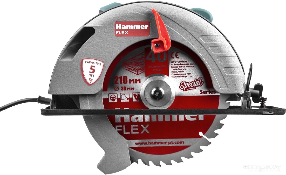 Дисковая (циркулярная) пила Hammer CRP1800/210 Flex, фото 2