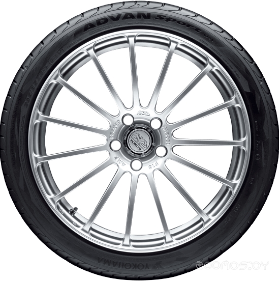Шина Yokohama Advan Sport V105S 245/45 R18 96Y RunFlat, фото 3