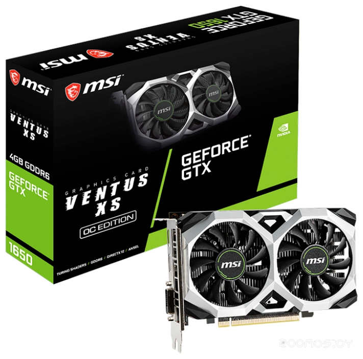 Видеокарта MSI GeForce GTX 1650 D6 Ventus XS 4GB GDDR6, фото 5