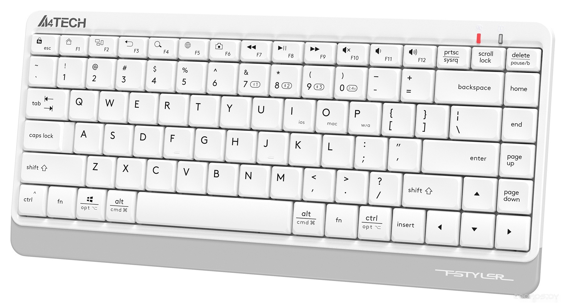 Клавиатура A4Tech Fstyler FBK11 (белый), фото 3