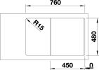 Кухонная мойка Blanco Legra 45 S 522203 (белый)