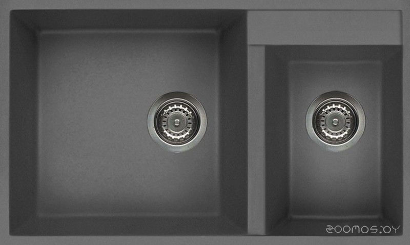 Кухонная мойка Elleci Quadra 440 Undermount M73 Titanium, фото 1