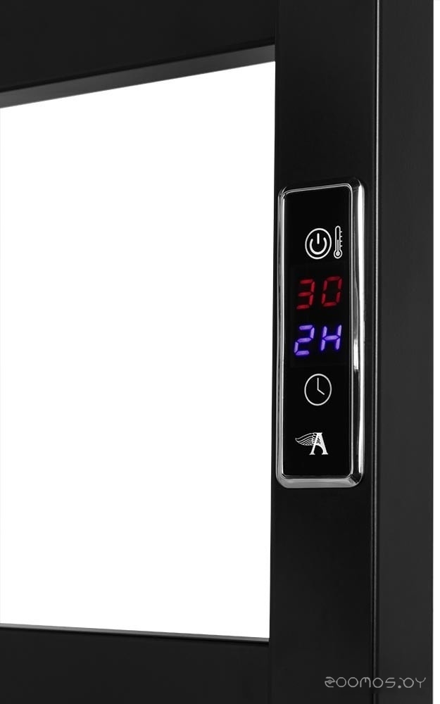 Полотенцесушитель Zorg Соренто Гранд 50x90, 235 вт (К-ЖК панель, справа, черный), фото 3