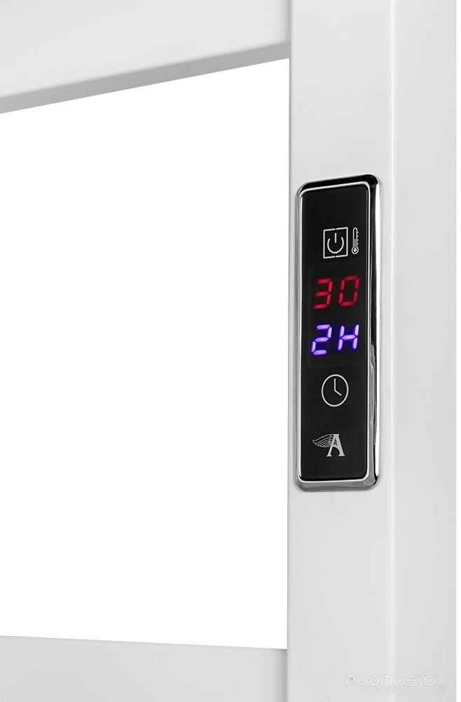 Полотенцесушитель Zorg Соренто Гранд 50x90, 235 вт (К-ЖК панель, справа, белый), фото 3