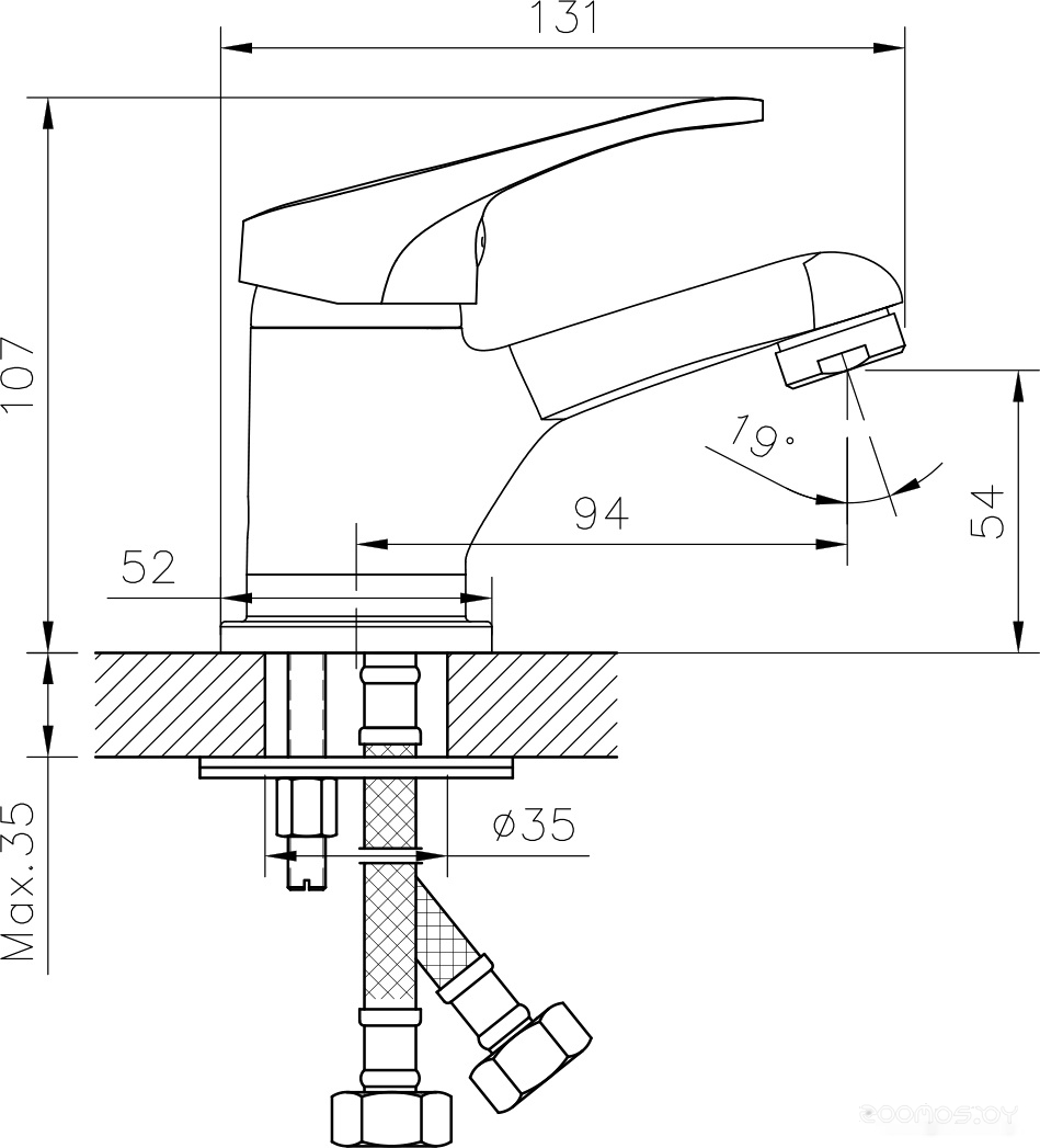 Смеситель DecoRoom DR21011, фото 2