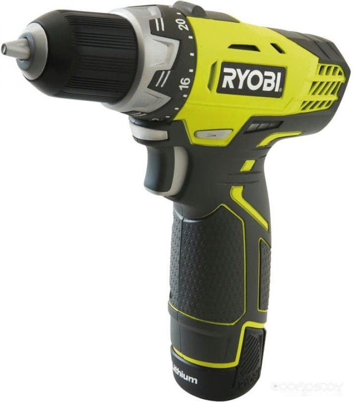 Дрель-шуруповерт Ryobi RCD12011L 5133001156 (с 1-им АКБ, сумка), фото 2