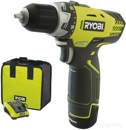 Дрель-шуруповерт Ryobi RCD12011L 5133001156 (с 1-им АКБ, сумка), фото 1