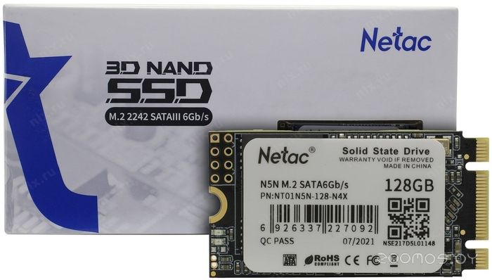 SSD-накопитель Netac N5N 128Gb NT01N5N-128-N4X