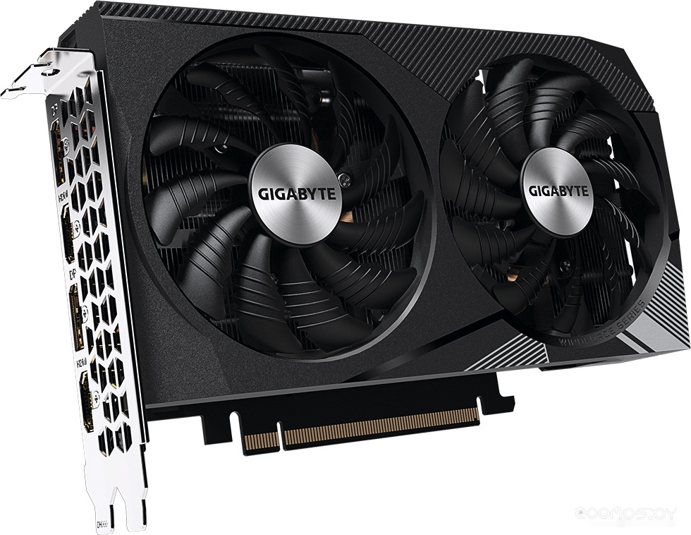 Видеокарта Gigabyte GeForce RTX 3060 Ti Windforce OC 8G GV-N306TWF2OC-8GD, фото 5