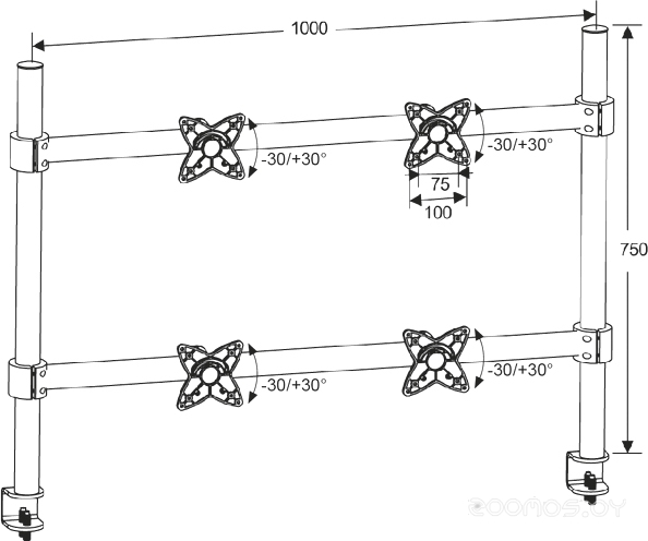 Кронштейн Arm Media LCD T-4, фото 2