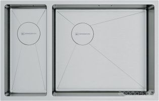 Кухонная мойка Omoikiri Taki 69-2-U/IF-IN-R Side нерж.сталь 4993182