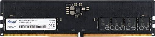 Оперативная память Netac Basic 8ГБ DDR5 4800 МГц NTBSD5P48SP-08