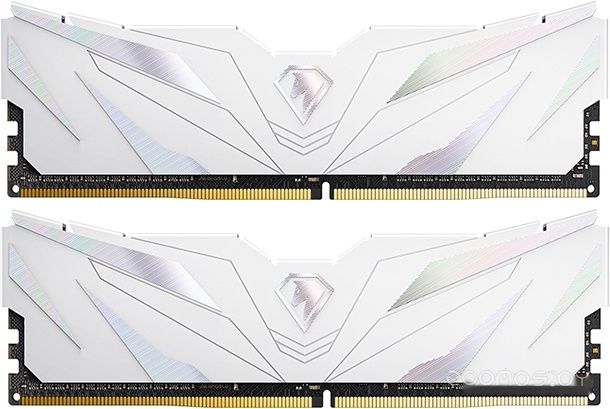 Оперативная память Netac Shadow II White 2x8ГБ DDR4 3200 МГц NTSWD4P32DP-16W, фото 1