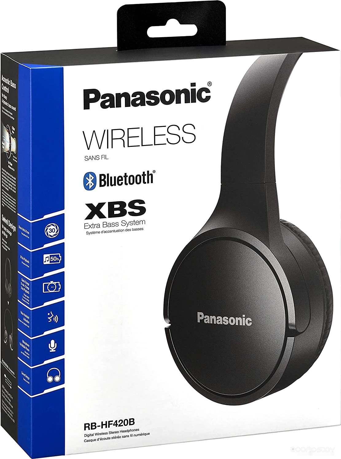 Наушники Panasonic RB-HF420BGE-K, фото 7