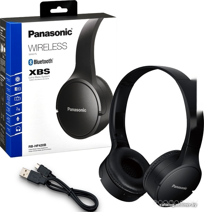 Наушники Panasonic RB-HF420BGE-K, фото 6