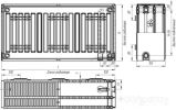 Стальной панельный радиатор Лидея ЛК 30-506 500x600