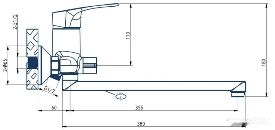 Смеситель ESKO London LY 31, фото 1