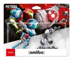 Экшен-фигурка Nintendo Комплект из 2-х Amiibo Самус Аран и E.M.M.I (коллекция Metroid)