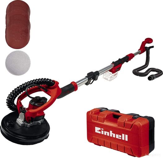 Шлифмашина для стен и потолков Einhell TE-DW 18/225 Li - Solo (без АКБ), фото 1
