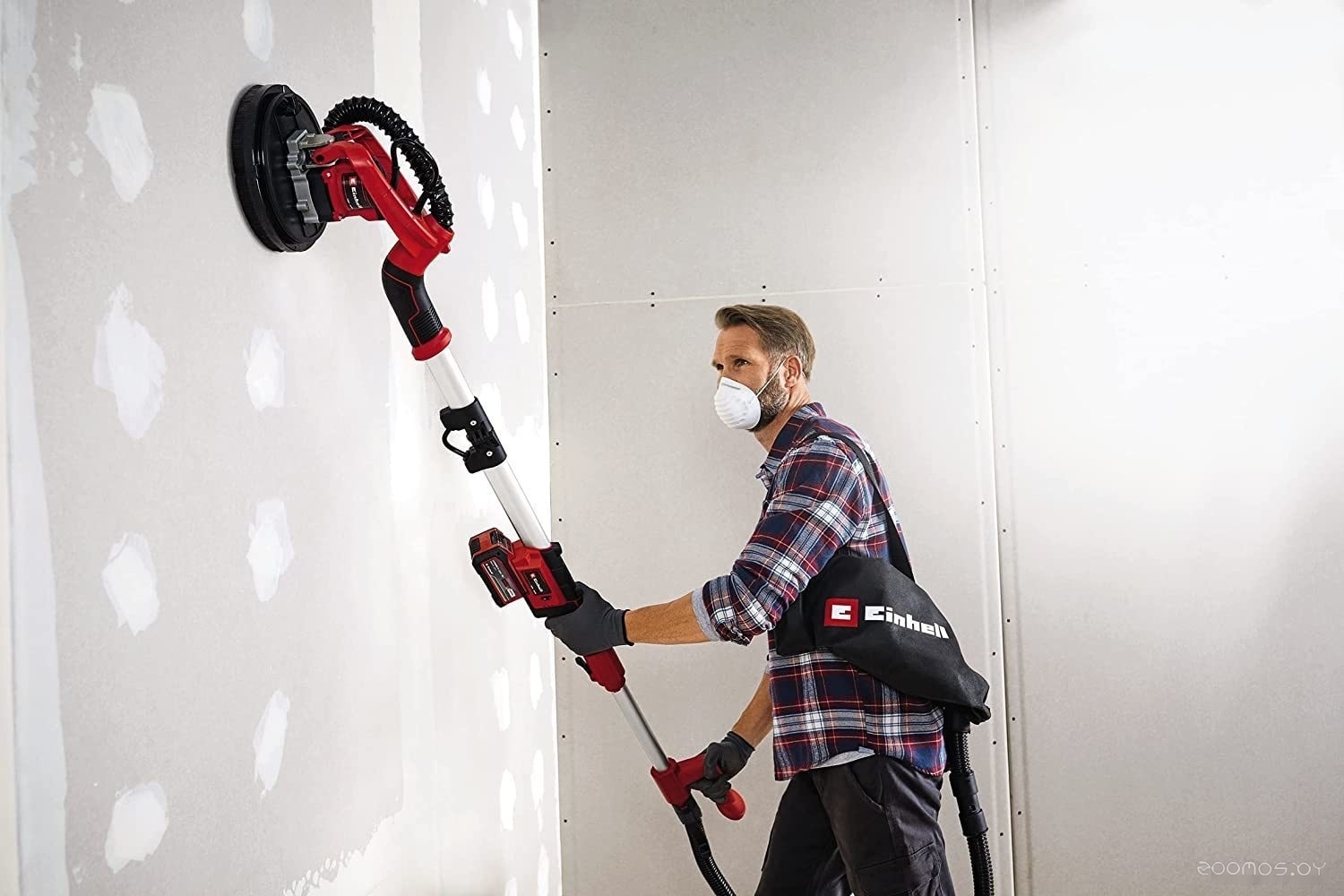 Шлифмашина для стен и потолков Einhell TE-DW 18/225 Li - Solo (без АКБ), фото 8