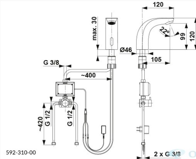Смеситель Armatura Samba New 592-310-00, фото 3