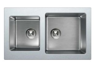 Кухонная мойка Tolero Twist TTS-840 (серый металлик 001)
