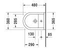 Биде Duravit Starck 3 [2231150000]