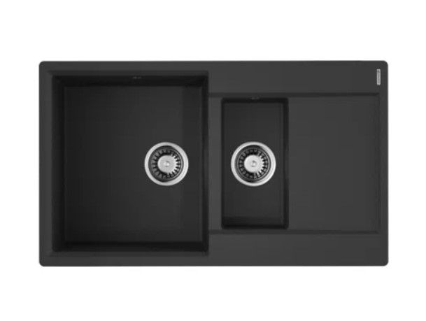 Кухонная мойка Omoikiri Daisen 86-2 (Artgranit-Black), фото 1