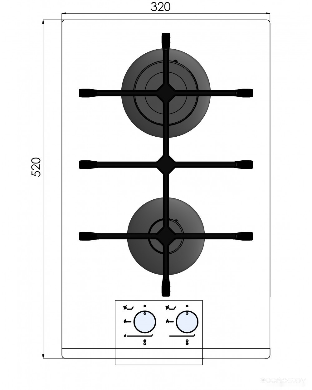Варочная панель Schtoff H 3003 P06 IS, фото 2
