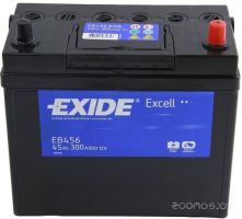 Автомобильный аккумулятор Exide Excell EB456 (45 А/ч)