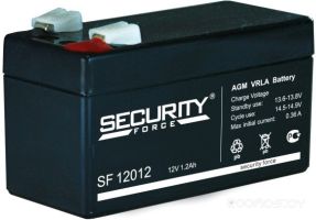 Аккумулятор для ИБП Security Force SF 12012 (12В/1.2 А·ч)