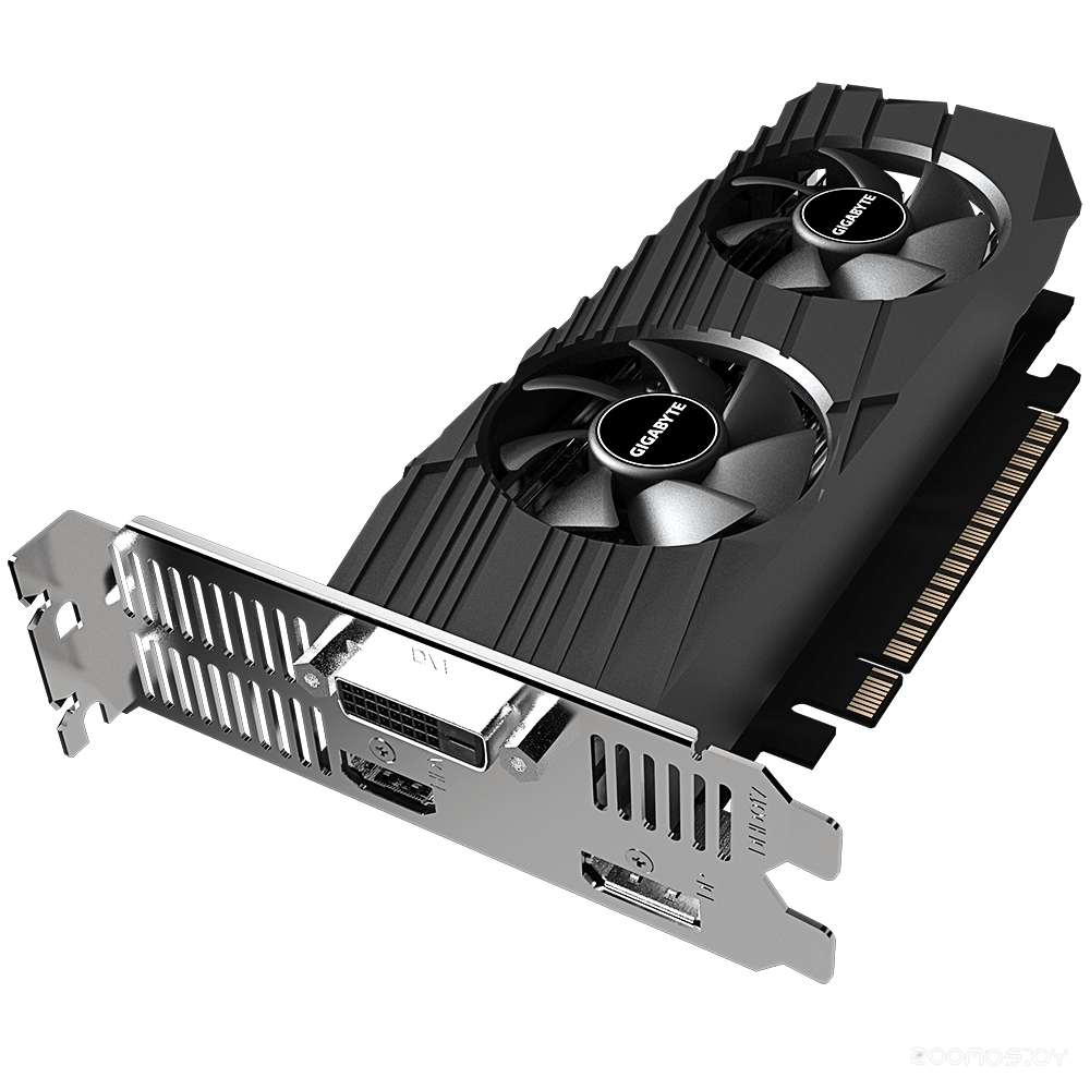Видеокарта Gigabyte GeForce GTX 1650 D5 Low Profile 4GB GDDR5 GV-N1650D5-4GL, фото 5