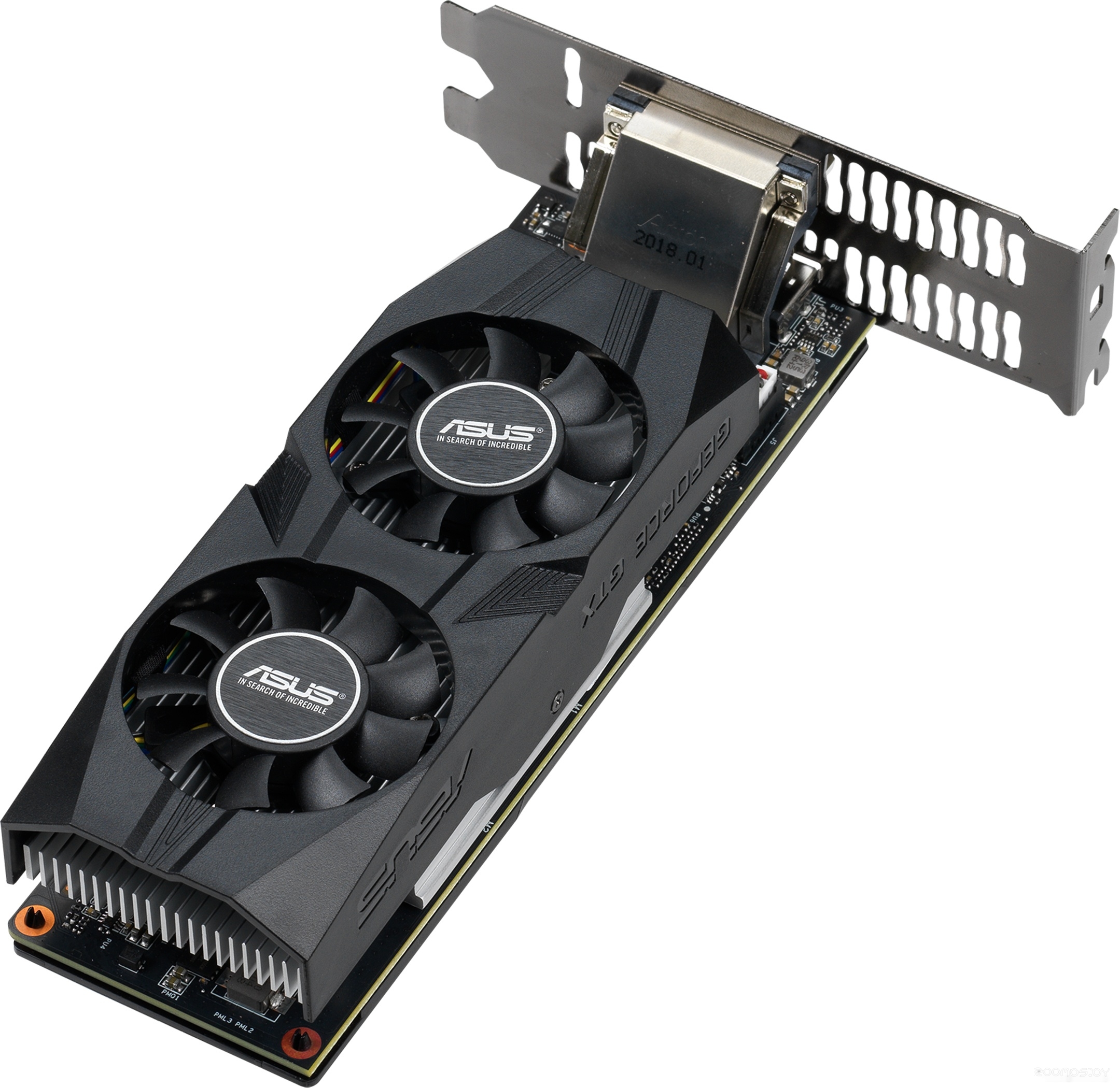 Видеокарта Asus GeForce GTX 1650 4GB GDDR5 GTX1650-4G-LP-BRK, фото 6