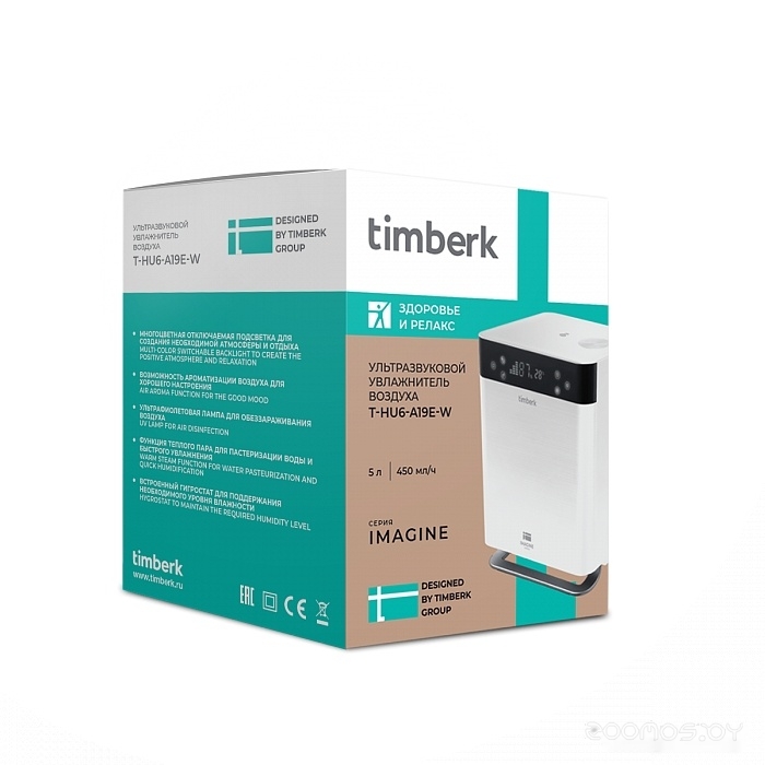 Увлажнитель воздуха Timberk T-HU6-A19E-W, фото 2