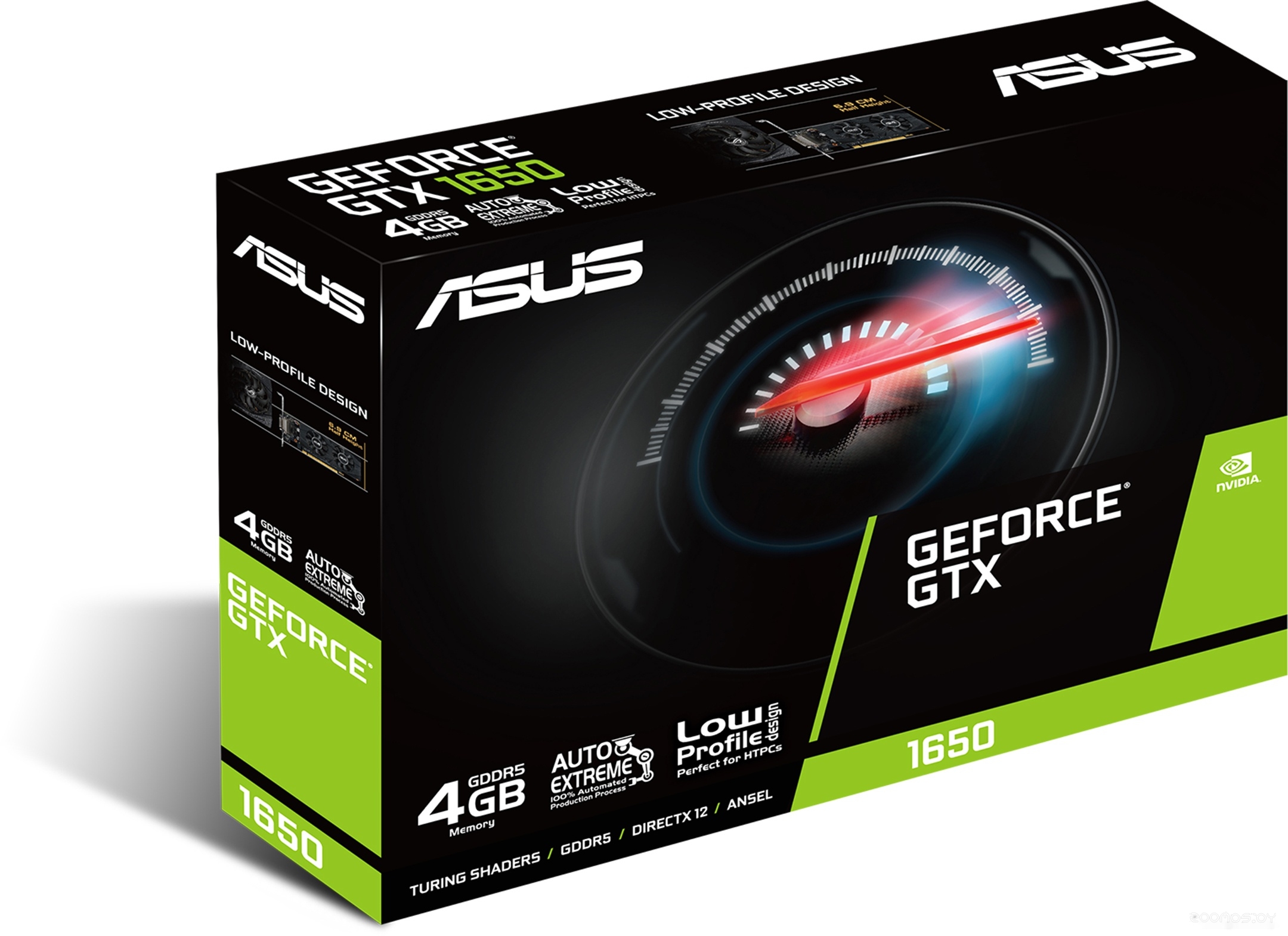 Видеокарта Asus GeForce GTX 1650 4GB GDDR5 GTX1650-4G-LP-BRK, фото 8