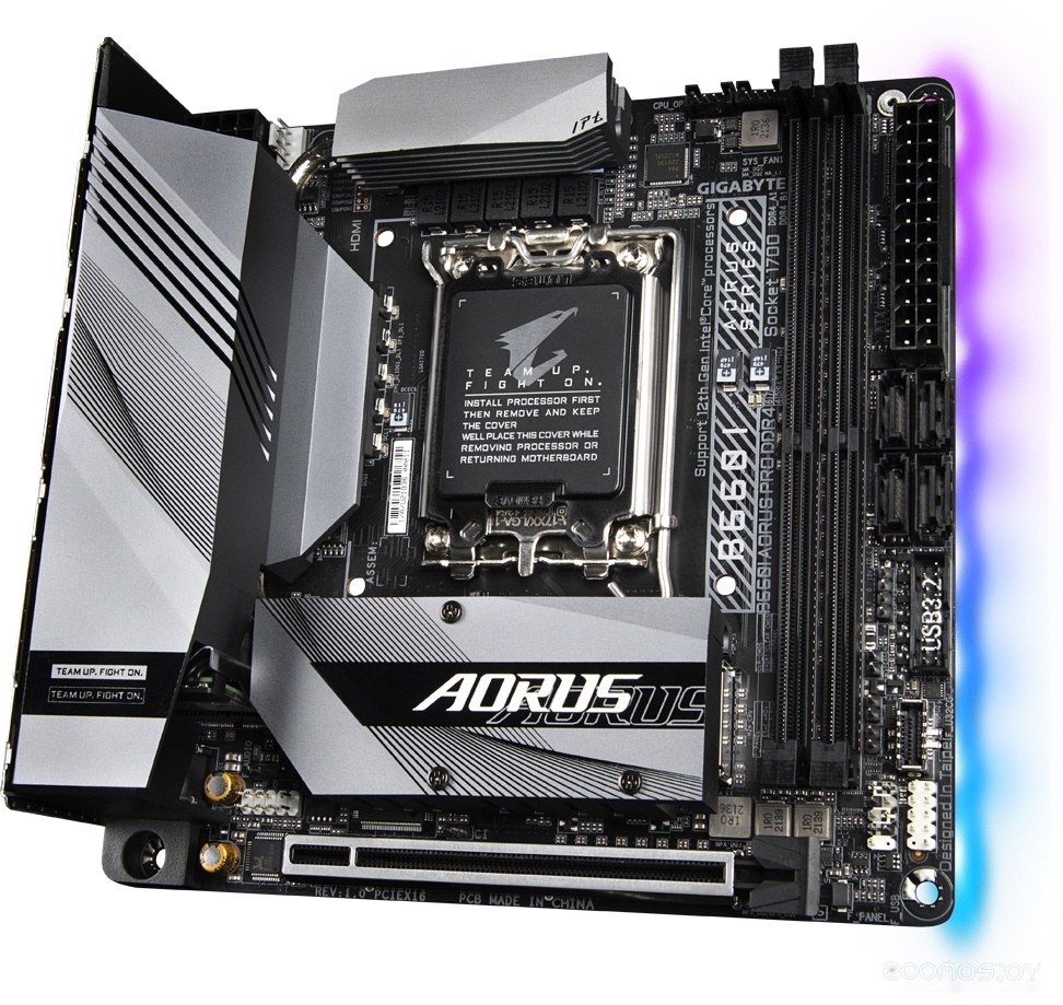 Материнская плата Gigabyte B660I Aorus Pro DDR4 (rev. 1.x), фото 4
