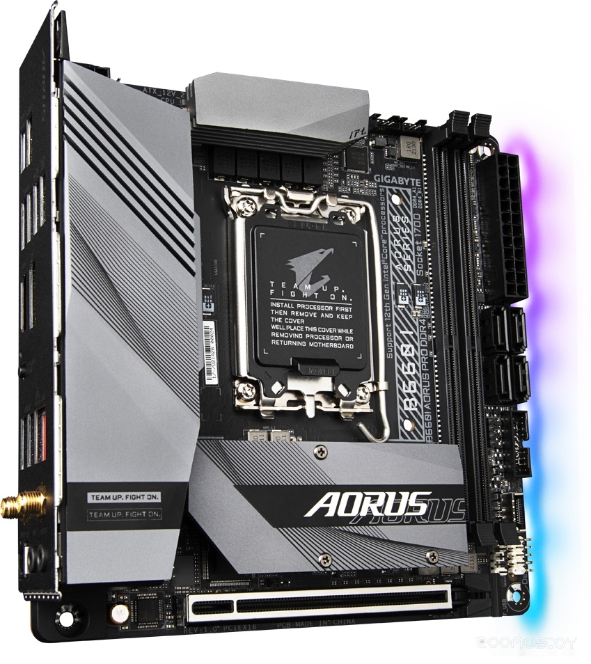 Материнская плата Gigabyte B660I Aorus Pro DDR4 (rev. 1.x), фото 3