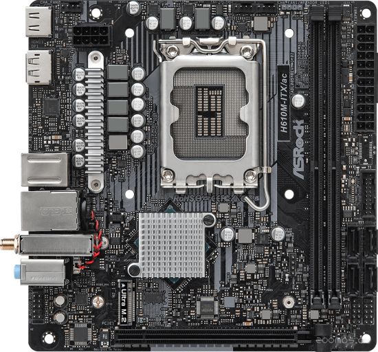 Материнская плата ASROCK H610M-ITX/AC
