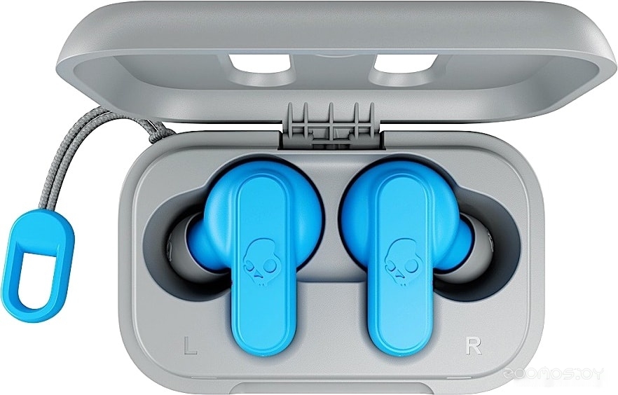 Наушники Skullcandy Dime (синий/серый), фото 6