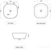 Умывальник Jaquar JDS-WHT-25911