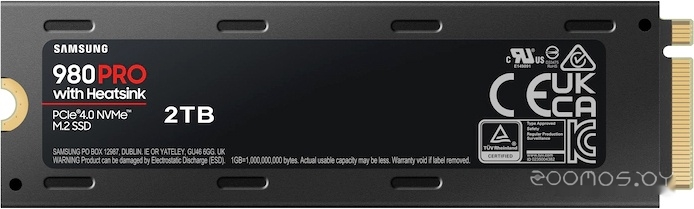 SSD Samsung 980 Pro с радиатором 2TB MZ-V8P2T0CW, фото 3