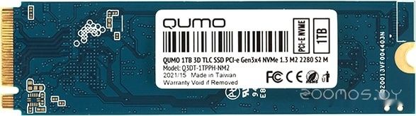 SSD Qumo Novation 3D TLC 1TB Q3DT-1TPPH-NM2
