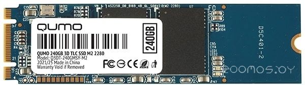 SSD Qumo Novation 3D TLC 240GB Q3DT-240GMSY-M2