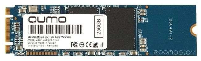 SSD Qumo Novation TLC 3D 256GB Q3DT-256GAEN-M2