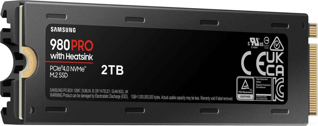 SSD Samsung 980 Pro с радиатором 2TB MZ-V8P2T0CW, фото 1