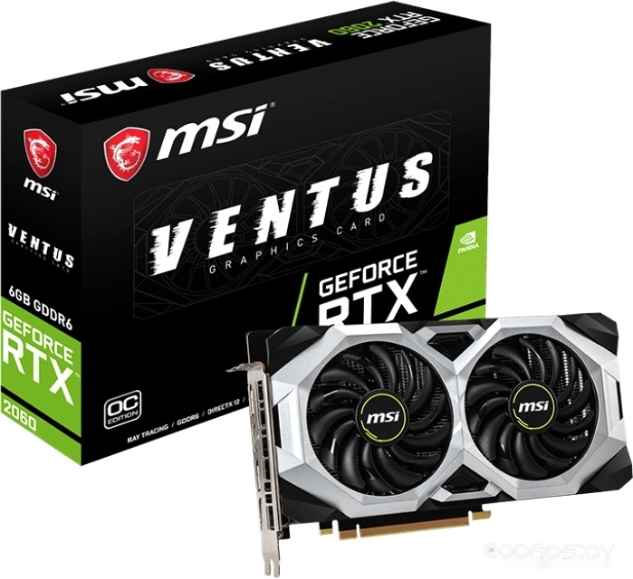 Видеокарта MSI GeForce RTX 2060 Ventus OC 6GB GDDR6, фото 4