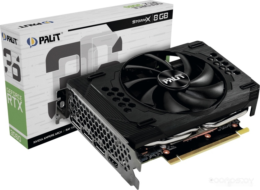 Видеокарта PALIT GeForce RTX 3060 StormX 8GB GDDR6 NE63060019P1-190AF, фото 4