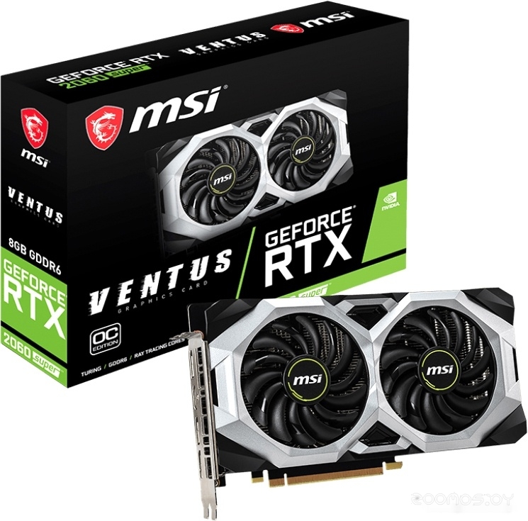 Видеокарта MSI GeForce RTX 2060 Super Ventus OC 8GB GDDR6, фото 5